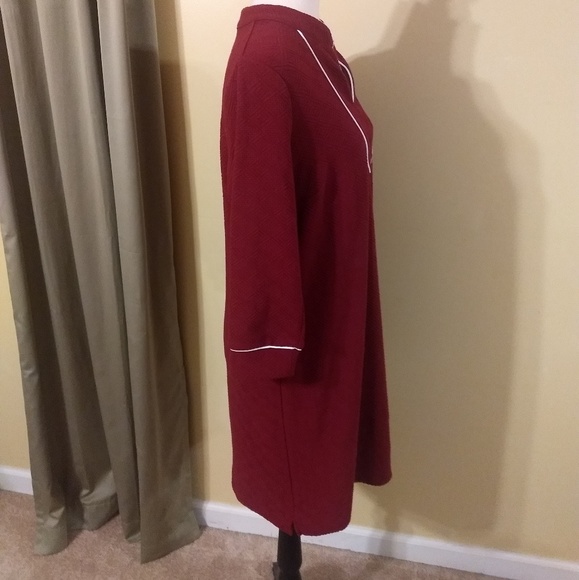 Crown & Ivy textured modest dress sz small NWT *D6 - Picture 5 of 7